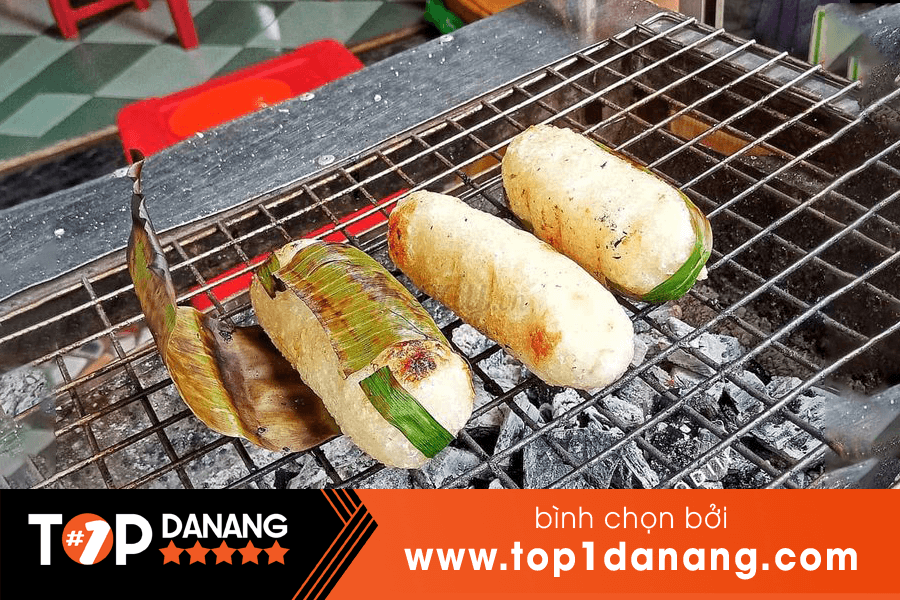Chè chuối nướng ông ích khiêm đà nẵng