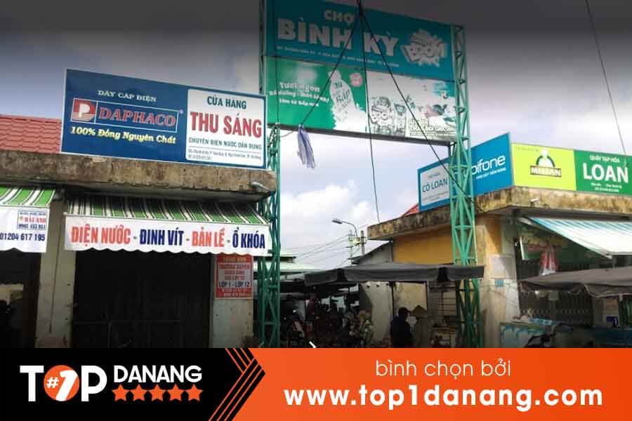 Chợ Bình Kỳ Hòa Quý Ngũ Hành Sơn Đà Nẵng