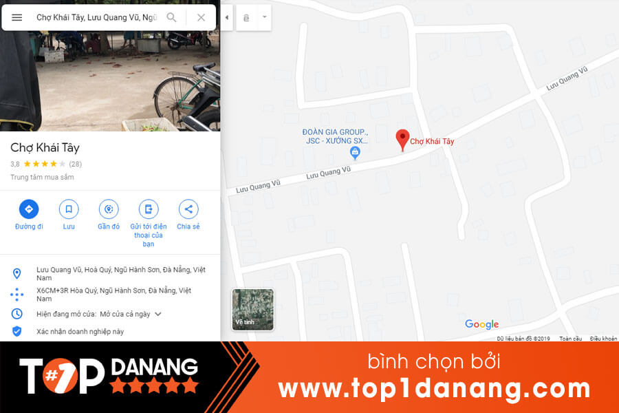 Chợ Khái Tây Đà Nẵng