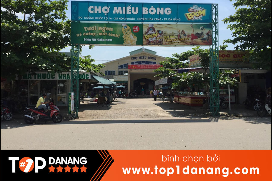 Chợ Miếu Bông Đà Nẵng