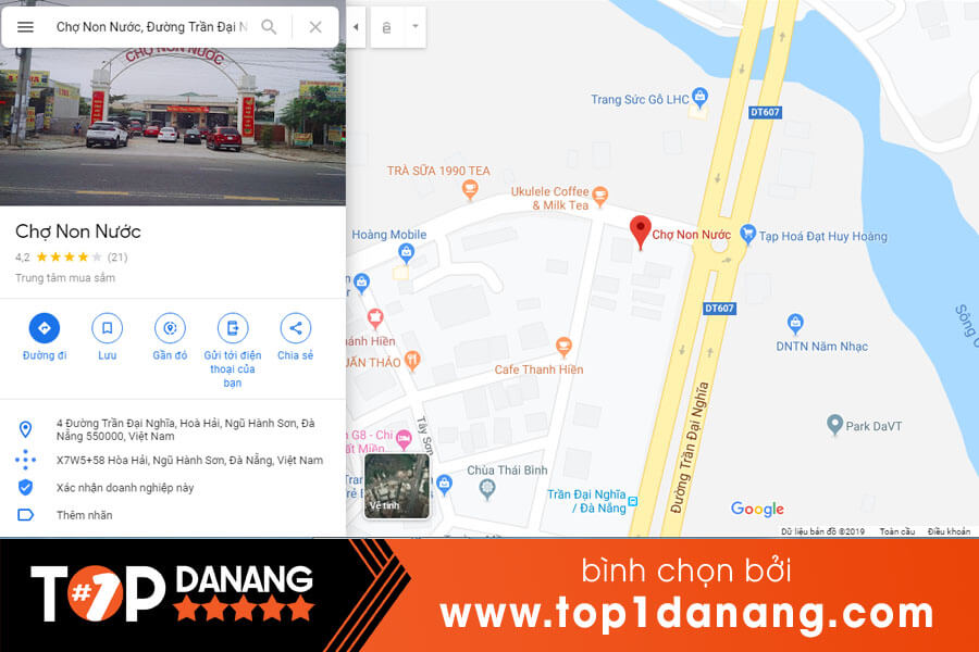 Địa chỉ Chợ Non Nước Đà Nẵng