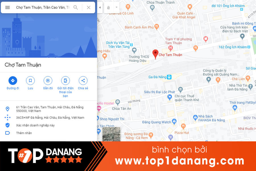 Chợ Tam Thuận Đà Nẵng