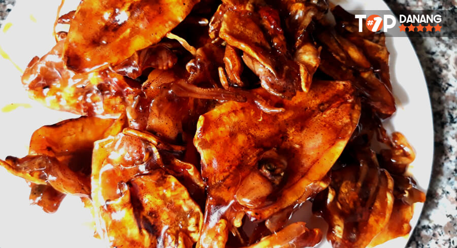 Đặc sản mực Rim me Đà Nẵng