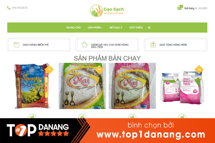 Đại lý bán gạo ở Đà Nẵng