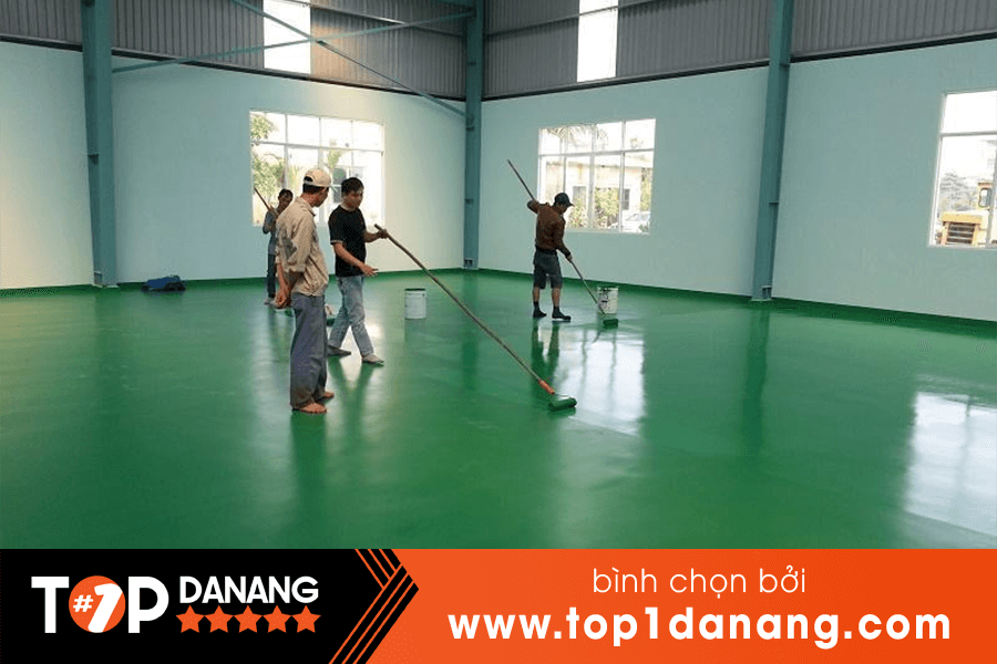 Thi công sơn epoxy giá tốt nhất đà nẵng - Công Ty 2T