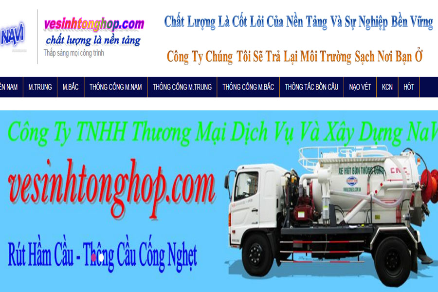 Dịch vụ thông cống ở đà nẵng