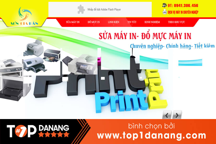 Đổ mực máy in ở Đà Nẵng