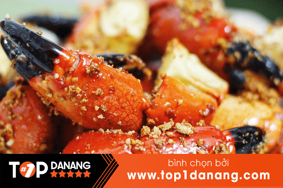 món cùm cụm sốt me của hải sản Năm Đảnh