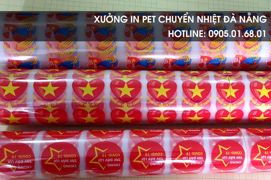 In PET lên vải Đà Nẵng