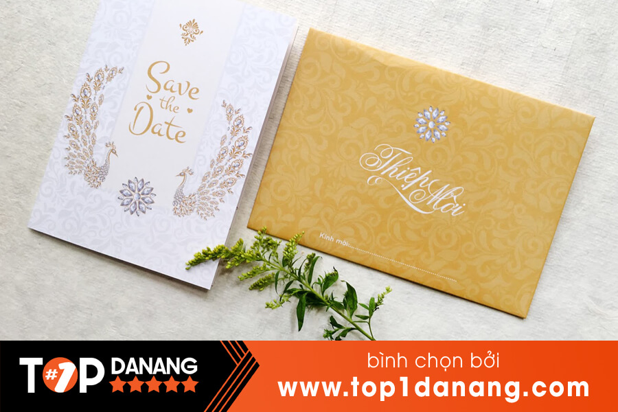 In thiệp cưới đẹp tại Đà Nẵng
