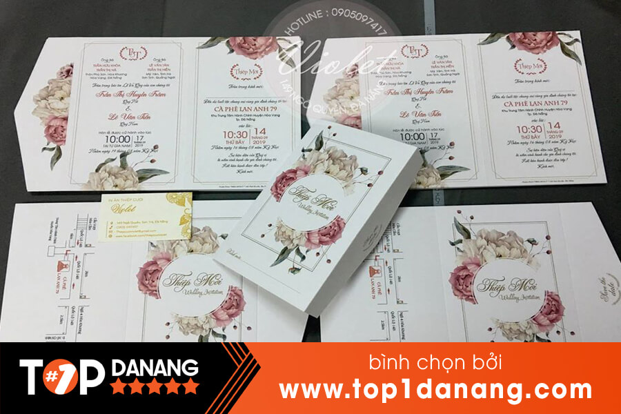 In thiệp cưới giá rẻ Đà Nẵng