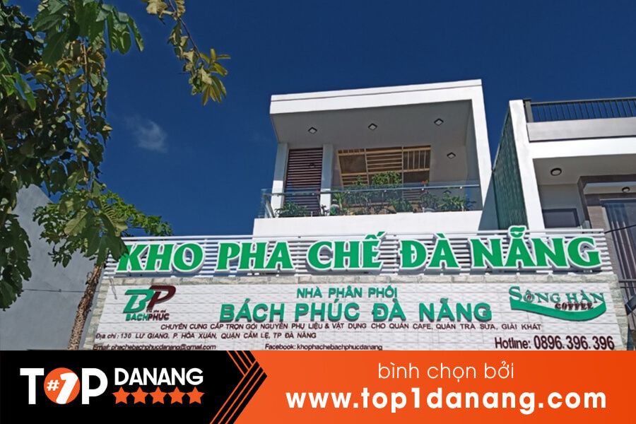 Kho Nguyên Liệu Pha Chế Đà Nẵng Bách Phúc