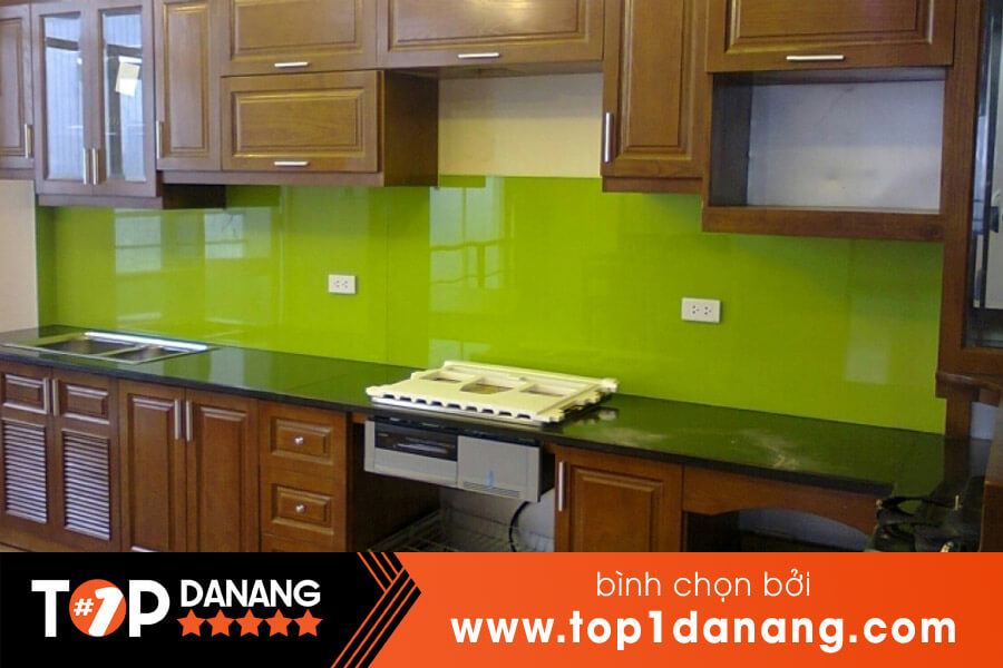 Kính màu ốp bép giá rẻ Đà Nẵng