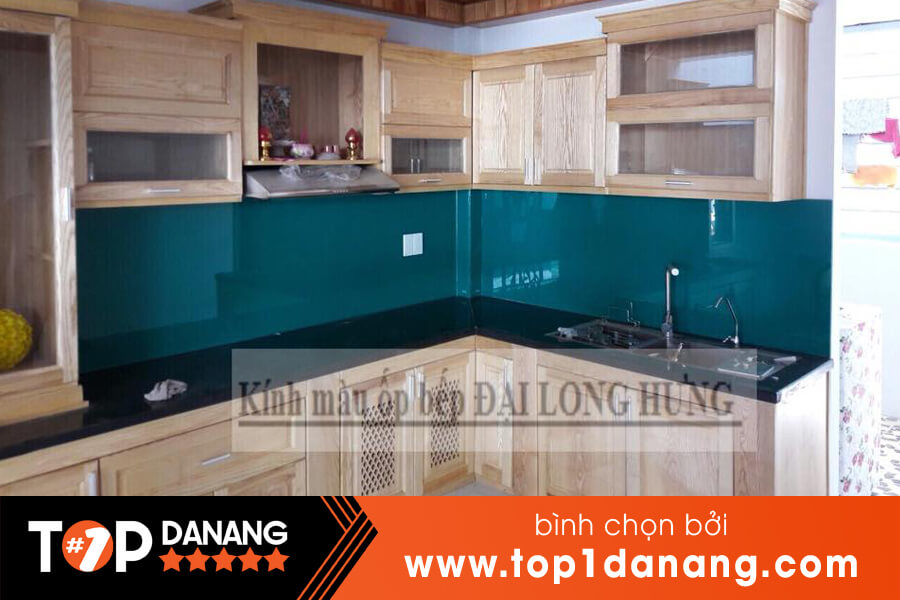 Kính màu ốp bếp tại Đà Nẵng