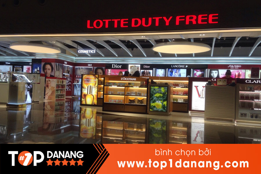 Lotte Duty Free Đà Nẵng bán gì