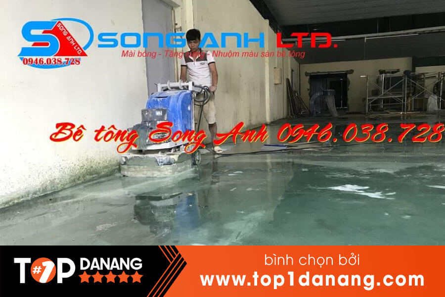 Mài đánh bóng sàn bê tông tại Đà Nẵng