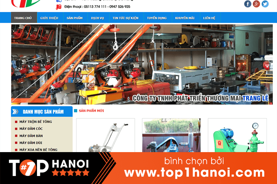 Máy cắt sắt uy tín - Công ty Trang Lê