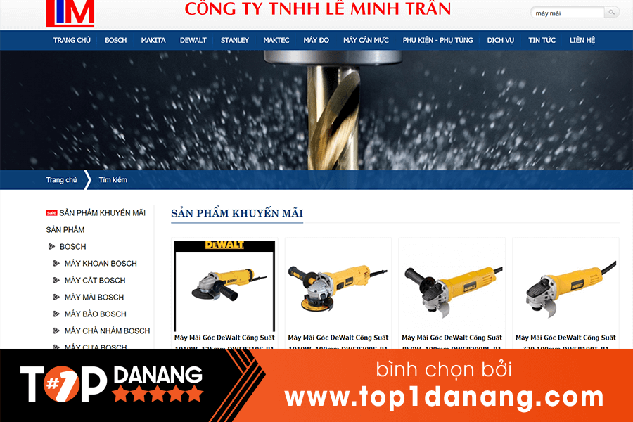 Máy Mài Đà Nẵng - Lê Minh Trần