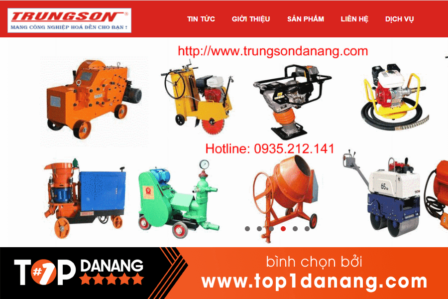 Máy tời xây dựng Đà Nẵng - Công ty Khương Trung Sơn