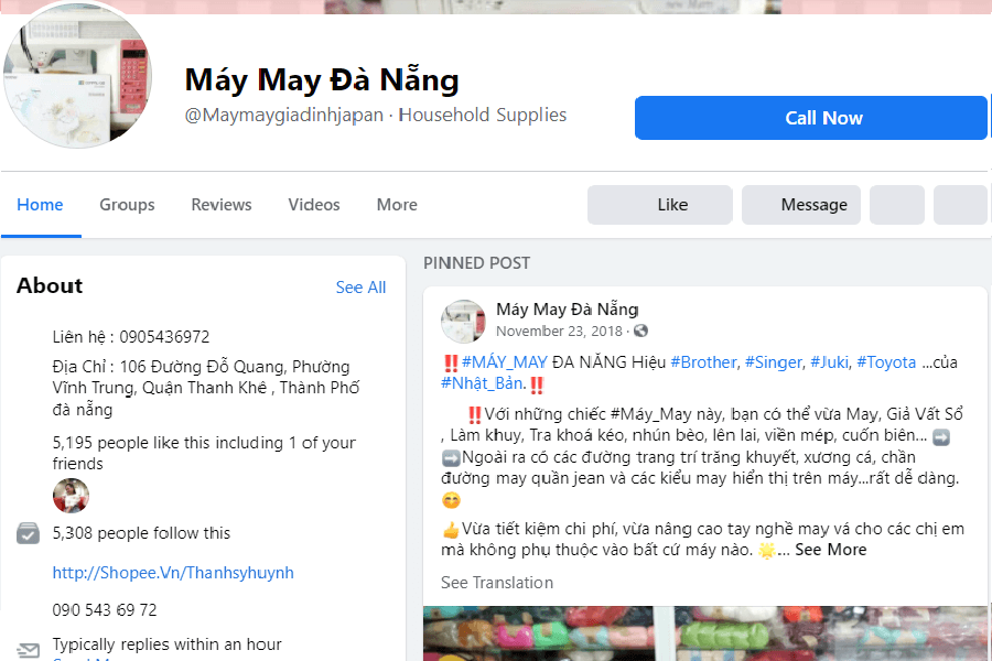 Máy may Đà Nẵng - Máy vắt sổ