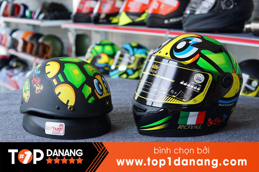 Mũ bảo hiểm fullface Đà Nẵng