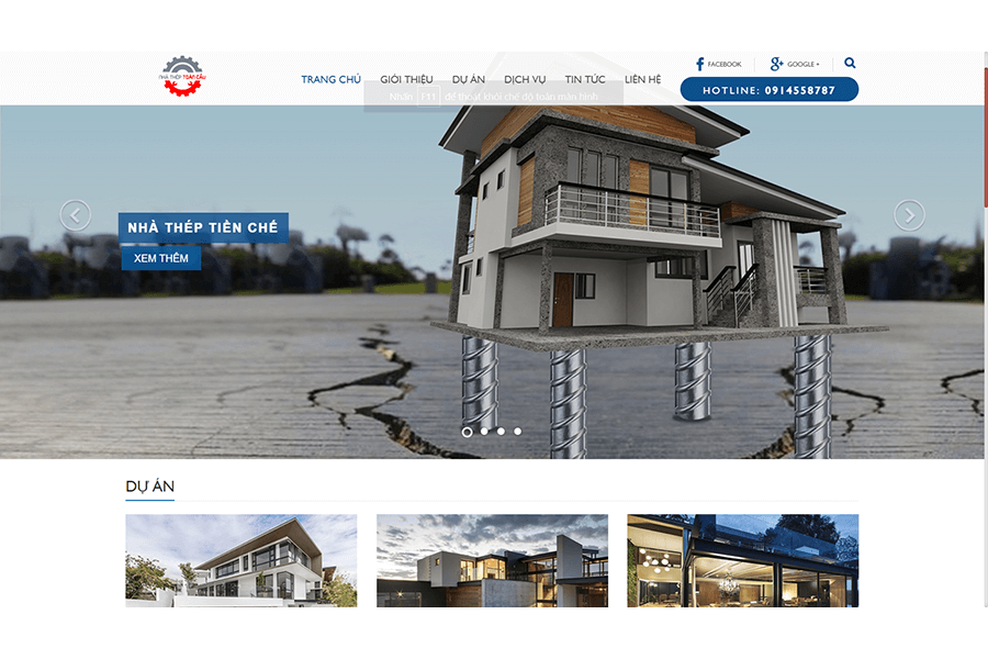 Nhà thép Toàn Cầu lắp ráp nhà thép tiền chế đà nẵng đẹp