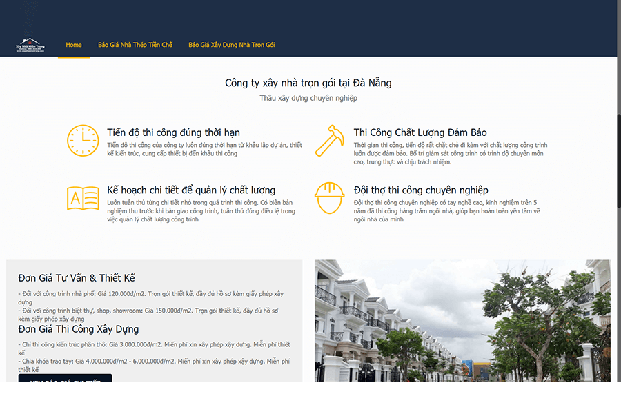 Thiết kế nhà thép tiền chế tại đà nẵng công ty Tân Phúc Thành
