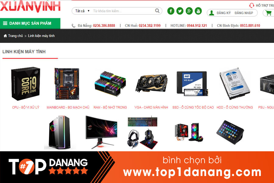 Phụ kiện laptop Đà Nẵng chất lượng