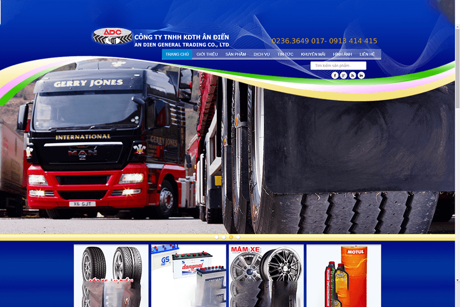 Công ty sản xuất phụ tùng ô tô tổng hợp Ẩn Điển