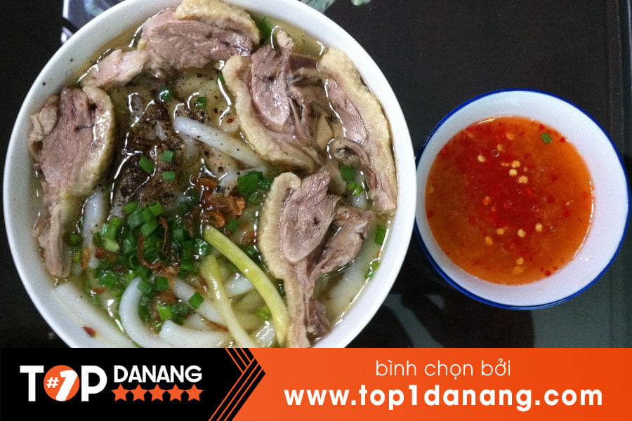 Quán bánh canh vịt ở Đà Nẵng