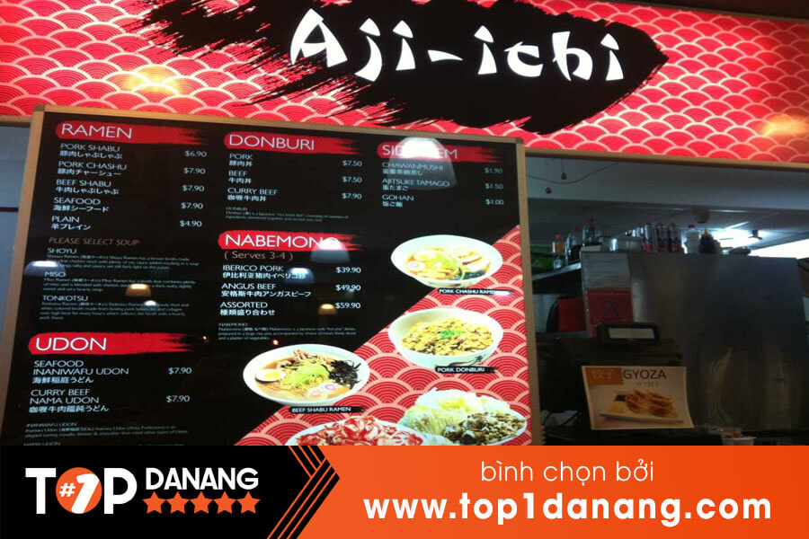 Quán mì Nhật ở Đà Nẵng