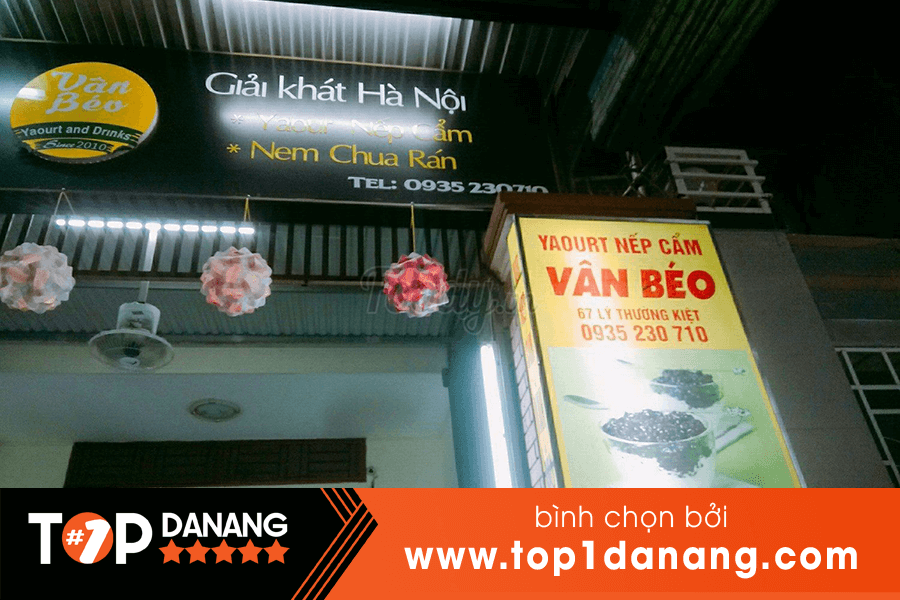 Sữa chua nếp cẩm Vân Béo