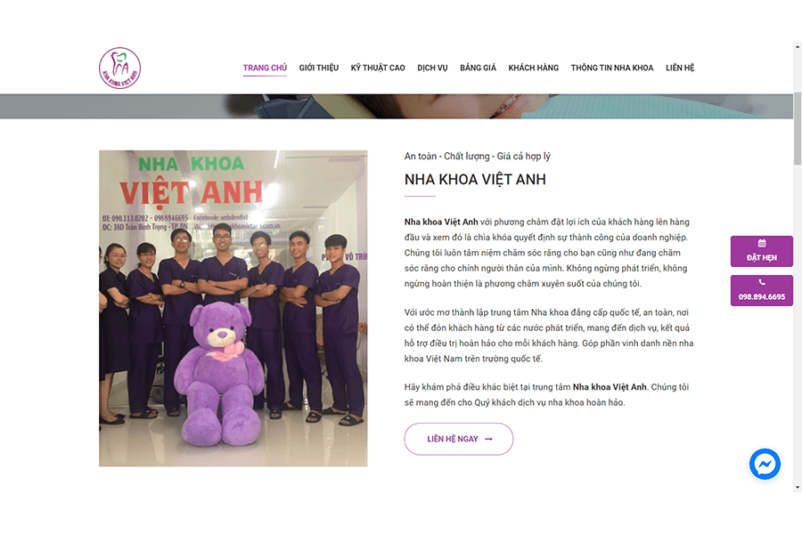 Cơ sở tẩy trắng răng đà nẵng uy tín nha khoa việt anh