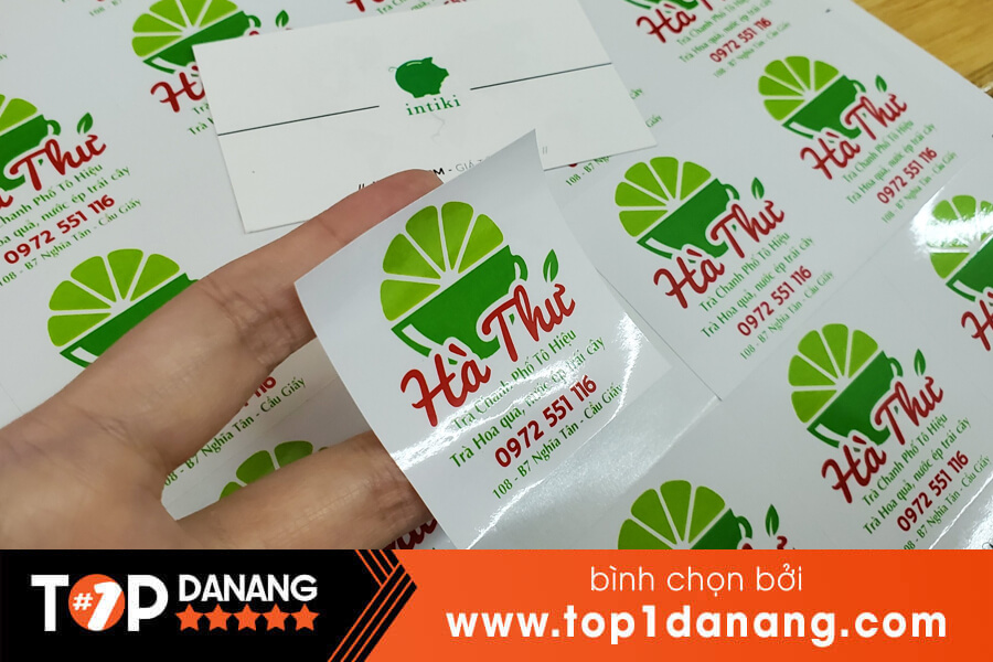 Dịch vụ in Tem Nhãn Đà Nẵng