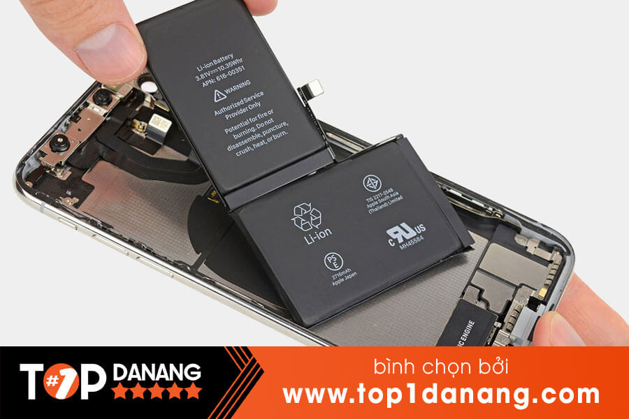 Thay pin iphone chính hãng tại Đà Nẵng