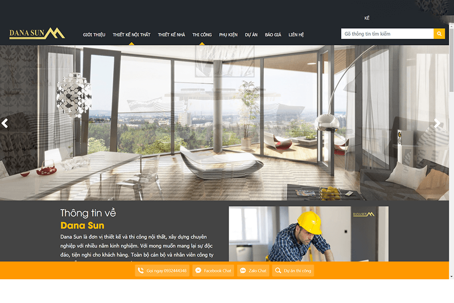 Đơn vị thiết kế quán cà phê đẹp Danasun