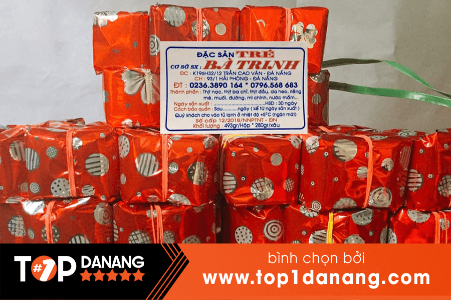 Đặc sản tré Bà Trinh ở Đà Nẵng