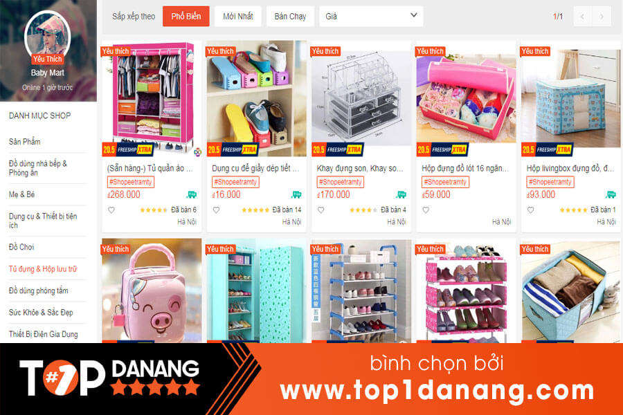 Tủ xếp đa năng gia đình