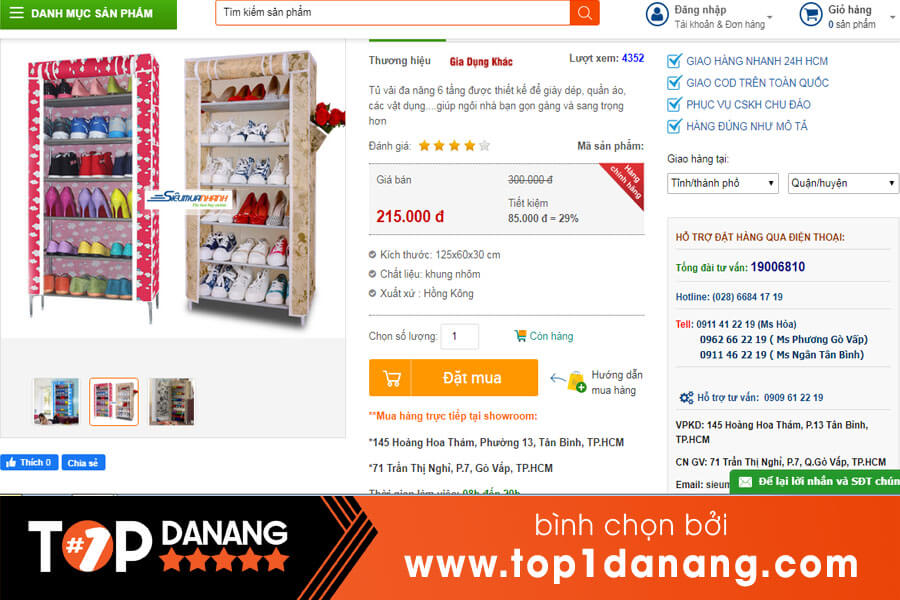 Tủ xếp đa năng