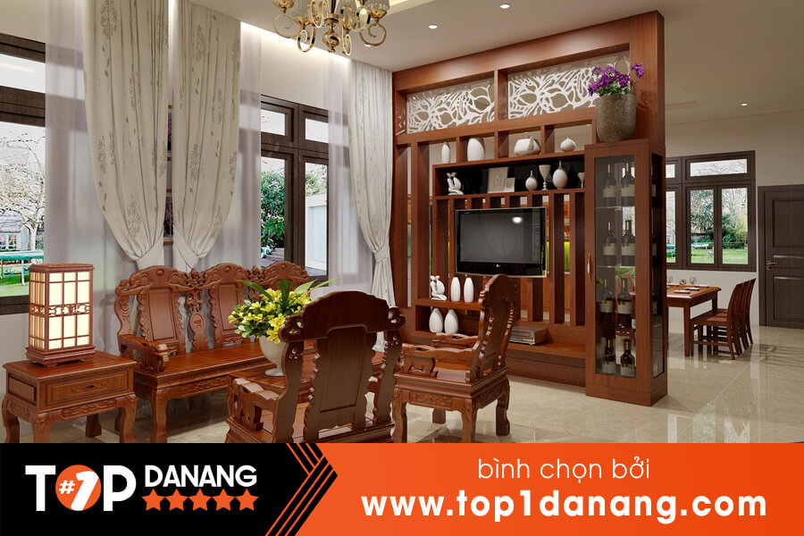 Vách ngăn gỗ tại Đà Nẵng 