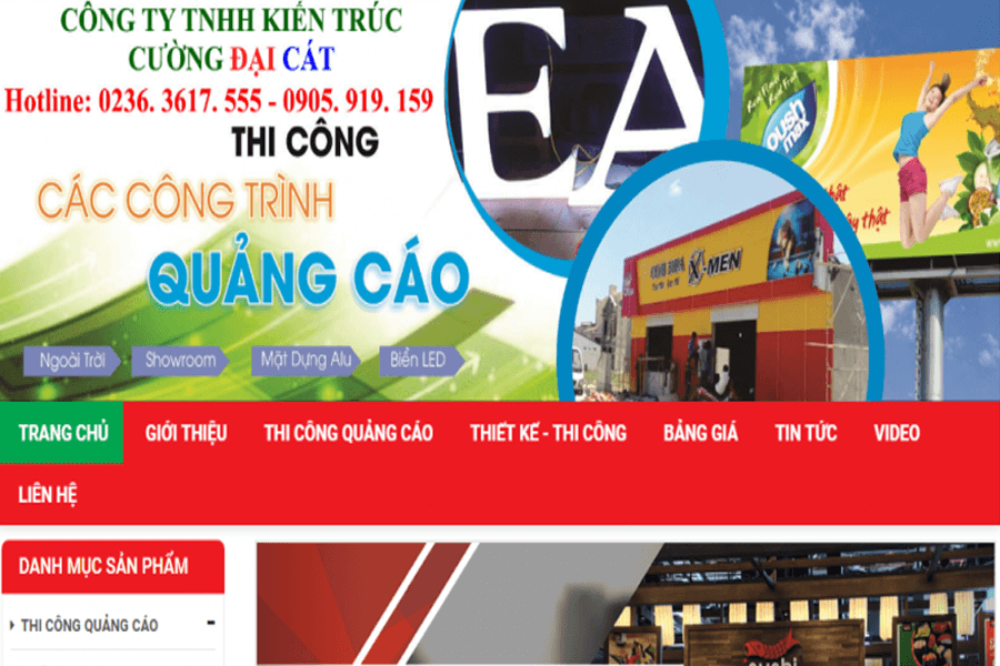 In bạt giá rẻ tại Đà Nẵng - Kiến Trúc Cường Đại Cát