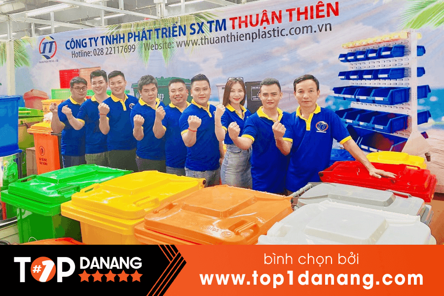 Thùng rác nhựa Đà Nẵng - Thuận Thiên