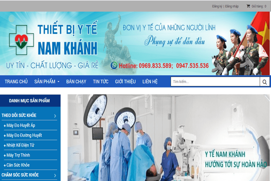 Túi sưởi Đà Nẵng - Thiết bị y tế Nam Khánh