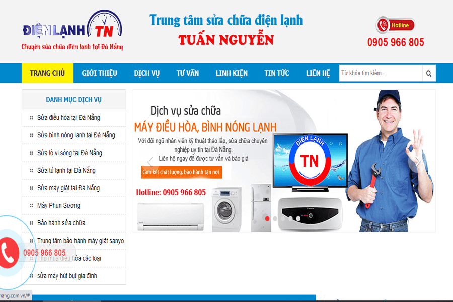 Sửa chữa máy hút bụi tại Tuấn Nguyễn - Đà Nẵng