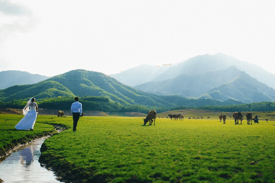 Chụp ảnh cưới tại Hồ Hòa Trung Đà Nẵng
