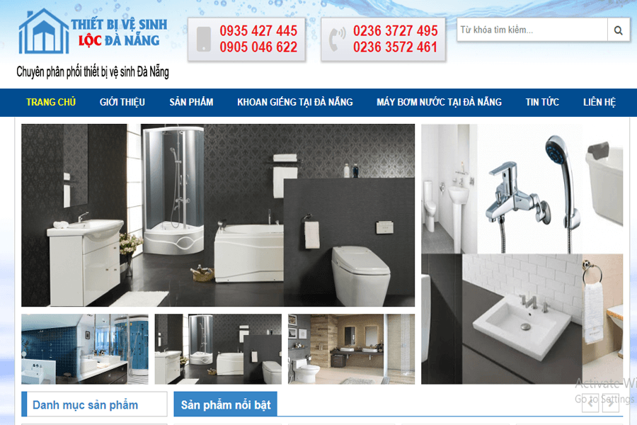 Bán máy bơm tăng áp - Thiết bị vệ sinh Đà Nẵng Lộc