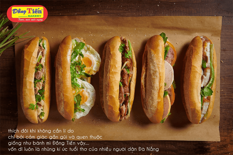 Bánh mỳ que Đà Nẵng tại Đồng Tiến