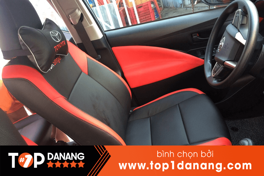 dịch vụ bọc ghế da đà nẵng của nội thất ô tô xanh