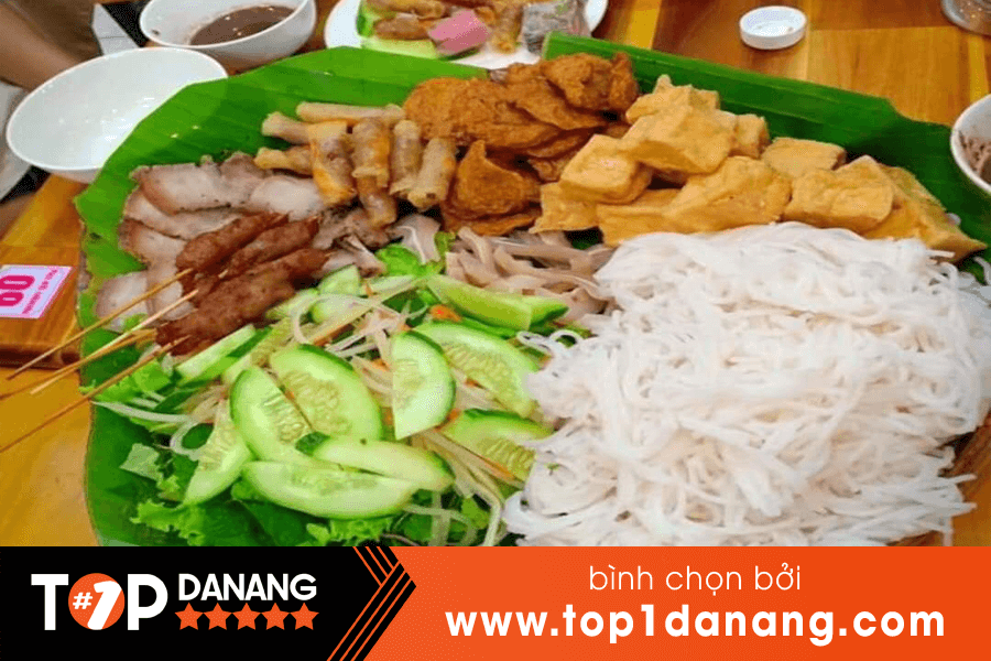 Bún đậu mắm tôm Cô Ba Đà Nẵng