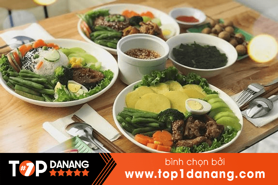 Đồ ăn healthy đầy đủ dinh dưỡng Tastii Healthy Food Đà Nẵng